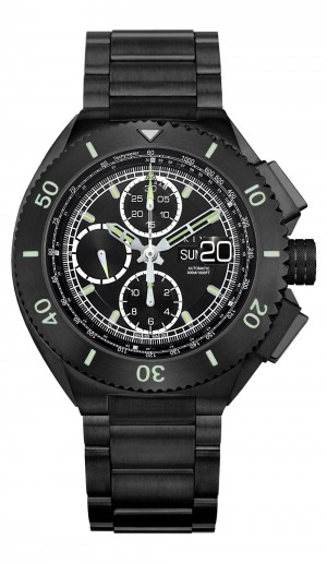 Kiva HALO 272 Titanium DLC Chronograph LE Men's Watch 272.01.01.01-DLC