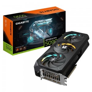 Graphics Card|GIGABYTE|NVIDIA GeForce RTX 5090|32 GB|GDDR7|512 bit|PCIE 5.0 16x|GPU 2550 MHz|Dual Slot Fansink|1xHDMI|3xDisplayPort|GV-N5090GAMINGOC-32GD