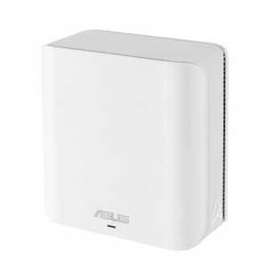 Wireless Router|ASUS|ZenWiFi BD4|Product type Mesh system|Qtty 1 pc(s)|Wi-Fi band Dual-band (2.4 GHz / 5 GHz)|Wi-Fi 7 (802.11be)|Ethernet WAN Yes|2xEthernet LAN (RJ-45) ports|WLAN speed 2882 Mbit/s|Internal memory 512 MB|Flash memory 128 MB|White|90IG0960