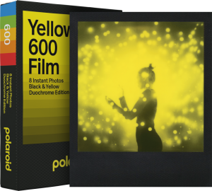 Polaroid DuoChrome film for 600 Black & yellow edition