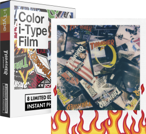 Polaroid Color film for I-Type Thrasher Edition