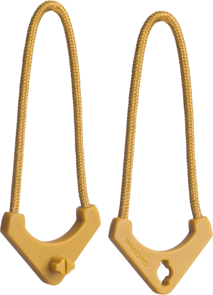 WANDRD WORRYLESS Zipper Puller Dallol Yellow