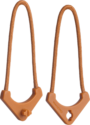 WANDRD WORRYLESS Zipper Puller Sedona Orange