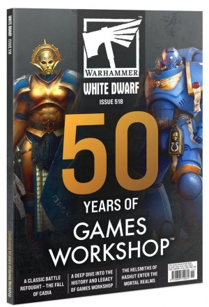 Warhammer - WHITE DWARF 518 Magazine