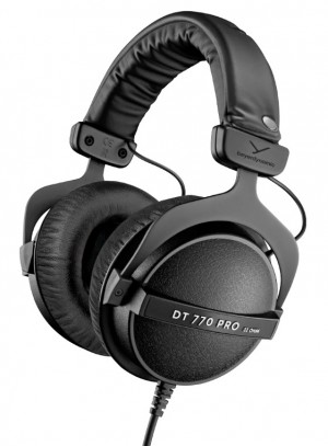 Beyerdynamic DT 770 PRO 32 Wired Headphones (Black) 3.5 mm adapter 6.35 mm