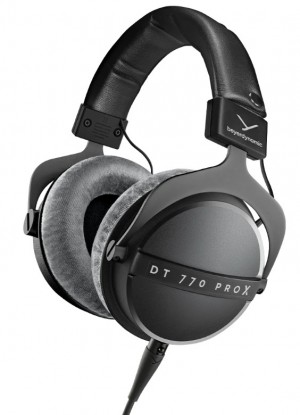 Beyerdynamic DT 770 PRO Wired Headphones (Black) 3.5 mm adapter 6.35 mm