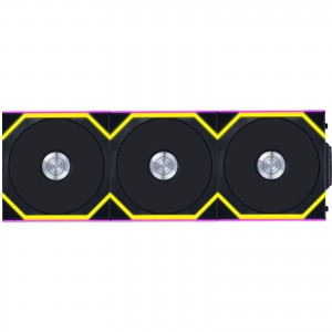 LIAN LI UNI FAN SL Wireless 120 - Reverse 3 Packed (Black)