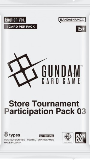 Gundam Card Game - Store Tournament Participation Pack 03