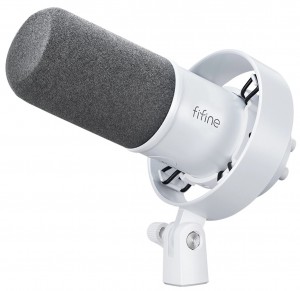 FIFINE K688W Wired Dynamic Microphone | USB/XLR