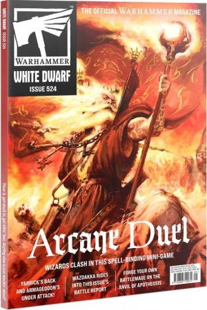 Warhammer - WHITE DWARF 524 Magazine