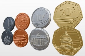 World Order: 85 Metal Coins