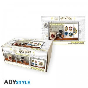Harry Potter gift set: candle, acrylic graphics, stickers