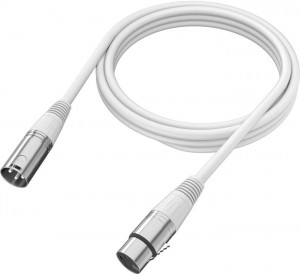 FIFINE L9W XLR cable (White) |  1.8 m