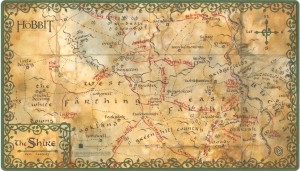 Ultimate Guard Play-Mat Oversized 61x35cm The Hobbit - The Shire