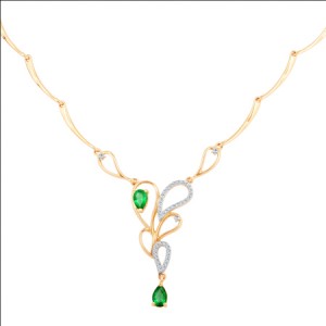 Necklace / 48.5 / Smaragds