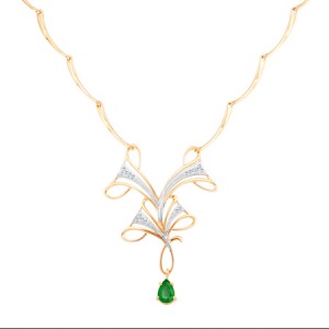 Necklace / 45 / Smaragds