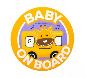 Marcus&Marcus „Baby On Board“ automobilio lipdukas - Lola
