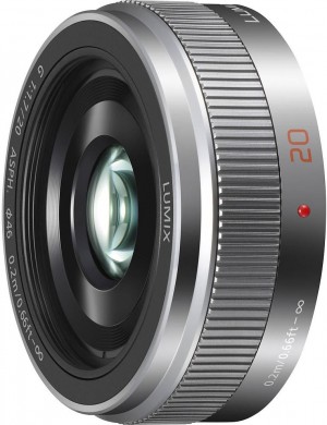Panasonic Lumix G 20mm f/1.7 II ASPH, silver