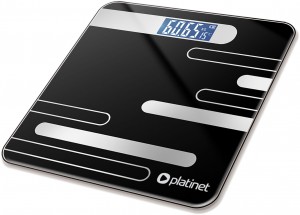 Platinet bathroom scale PBS26B, black