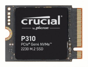 Crucial 1TB P310 Gen 4 M.2 2230 PCIe NVMe SSD