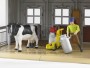 Bruder Cow Barn with Milking Machine, Cow and Figure (62621)