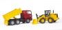 Bruder MAN TGA Construction Truck and Articulated Road Loader (02752)