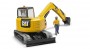 Bruder Cat Mini Excavator with Worker (02466)