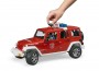Bruder Jeep Wrangler Unlimited Rubicon Fire Department Vehicle with Fireman Play Set 02528