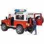 Bruder Land Rover Station Wagon Fire Department Vehicle Toy with Fireman (02596)