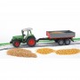 Bruder Fendt 209 S with tipping trailer (02104)