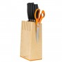 Fiskars Knife Block with 5 Knives (1016004)