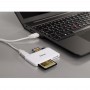 Hama Slim USB 3.0 Multi Card Reader White