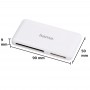 Hama Slim USB 3.0 Multi Card Reader White