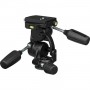 Manfrotto 3-Way Pan/Tilt Tripod Head With RC4 Quick Release Plate (808RC4)