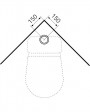 Gustavsberg Toilet Nautic 1546 - S-trap, High Model, Hygienic Flush, Dual Flush 4/2L, Without Seat (GB111546201205)