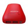 Adata P10050 Power Bank 10050mAh Red (AP10050-DUSB-5V-CRD)