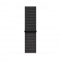 Apple Watch Series 4 44mm Space Gray Aluminum Case with Black Sport Loop MU6E2