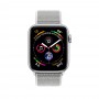 Apple Watch Series 4 44mm Silver Aluminum Case with Seashell Sport Loop MU6C2