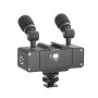 Saramonic CaMixer On-Camera Audio Adapter and Mixer with Dual Microphones