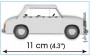 Cobi Youngtimer Syrena 104 + figurine (24553)