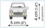 Cobi Youngtimer Syrena 104 + figurine (24553)