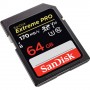 SanDisk Extreme Pro SDXC 64GB 170MB/s V30 UHS-I U3 (SDSDXXY-064G-GN4IN)