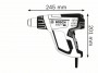 Bosch GHG 23-66, 5 Nozzles Case (06012A6301)