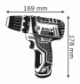 Bosch GSR 12V-15, SOLO L-boxx (060186810D)