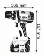 Bosch GSR 18-2-LI, 2x1.5Ah Carton (06019B7301)