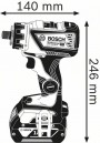 Bosch GSR 18V-60 FC, SOLO, GFA18-M L-Boxx (06019G7102)