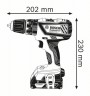 Bosch GSB 18-2-LI Plus, 2x2.0Ah Case (06019E7120)