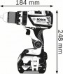 Bosch GSB 18V-60 C, 2x5.0Ah, 1880CV L-Boxx (06019G2100)