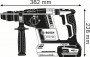 Bosch GBH 18V-26 F + GDE 18V-26, 2x6.0Ah L-Boxx (0611910004)