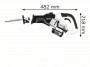 Bosch GSA 18V-32, 2x5.0Ah Case (06016A8106)